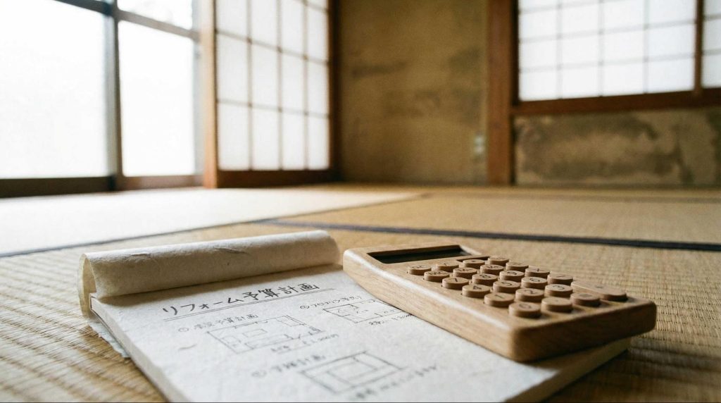 和室の壁リフォームにかかる費用相場