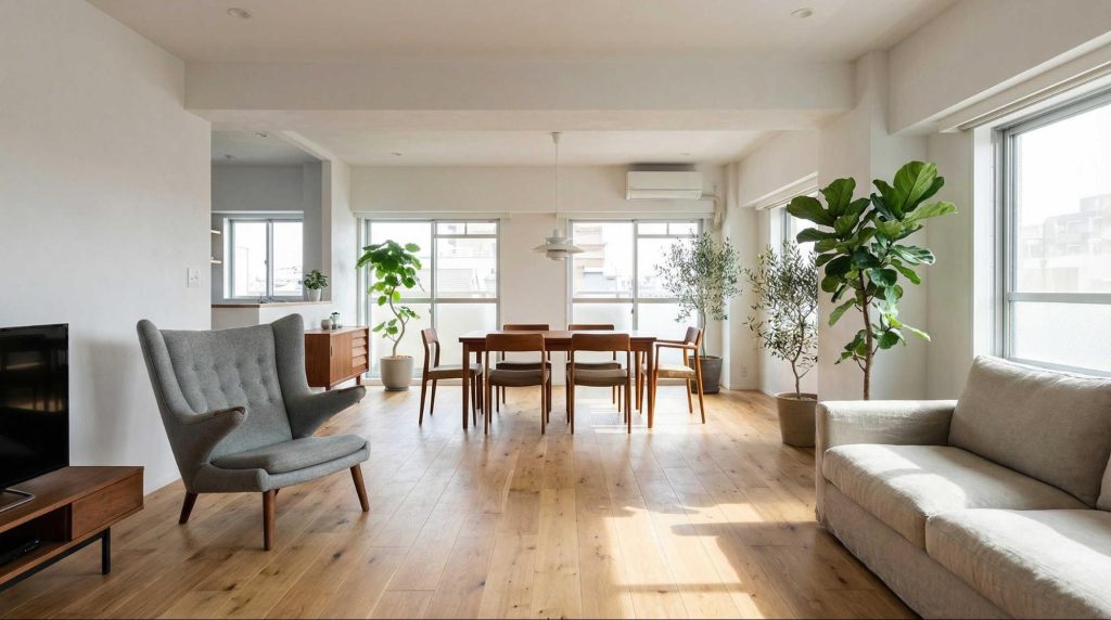 理想を叶えるマンションリフォームの施工事例