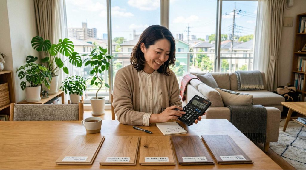 フローリング張り替えの費用相場